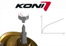 Damping adjustable KONI-ADJUST-SENSITIV-AT shockabsorber in XL-length for lifted VW T5, T6 and T6.1