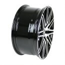 Twin Monotube 20 Inch Concave 9x20 5/112 ET40 NB73,1 Highgloss Black Polished