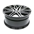 Twin Monotube 20 Inch Concave 9x20 5/112 ET40 NB73,1 Highgloss Black Polished
