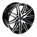 Twin Monotube 20 Inch Deep Concave 9x20 5/120 ET39 NB65,1 Highgloss Black Polished