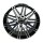 Twin Monotube 20 Inch Deep Concave 9x20 5/120 ET39 NB65,1 Highgloss Black Polished