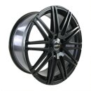 Twin Monotube 20 Inch Concave 9x20 5/120 ET42 NB65,1 Satin Black