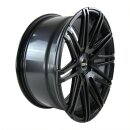 Twin Monotube 20 Inch Deep Concave 9x20 5/120 ET39 NB65,1 Satin Black