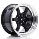 Japan Racing JR12 8,5x15 4/100-114,3 ET13 NB73,1 Schwarz