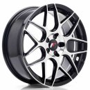 Japan Racing JR18 7,5x18 5/100-120 ET35-42 NB74,1 Schwarz