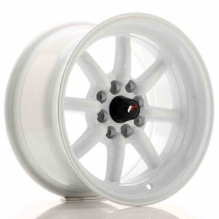 Japan Racing JR19 8,0x15 4/100-114,3 ET20 NB73,1 Weiß