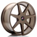 Japan Racing JR20 8,5x19 3-5/100-130 ET20-40 NB74,1 Bronze
