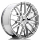 Japan Racing JR28 8,5x18 5/100-120 ET20-40 NB74.1 Silber