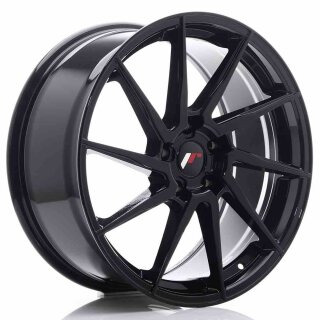Japan Racing JR36 8,5x19 5/112 ET45 NB66,6 Schwarz