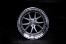 Japan Racing JR39 10,5x18 5/100-120 ET15-22 NB72,6 Silber