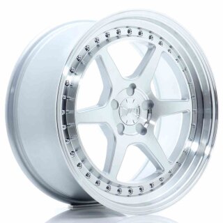 Japan Racing JR43 8,5x18 5/100-114,3 ET15-35 NB72,6 Silber