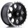 Japan Racing JRX4 8,5x17 6/139,7 ET20 NB110,1 Schwarz