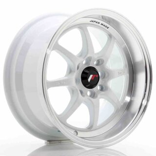 Japan Racing TFII 7,5x15 4/100-114,3 ET30 NB73,1 Weiß