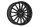 AEZ Atlanta Black 7,5x18 5/112 ET48 aluminum rim