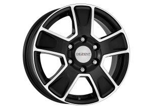 DEZENT Van Dark 6,5x16 5/130 ET68 aluminum rim
