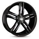 MAM A1 8.0x18 5/112 ET44 NB66.5 Black Painted