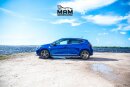 MAM A1 8,0x19 5/112 ET42 Schwarz frontpoliert Alufelge