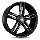 MAM A1 8.0x19 5/112 ET30 NB66.5 Black Painted