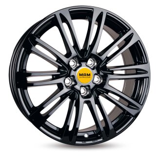 MAM A4 8,0x19 5/112 ET30 Schwarz Alufelge