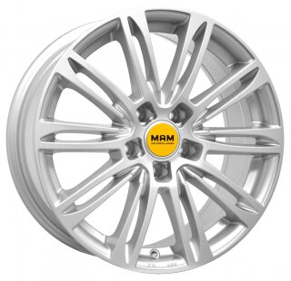 MAM A4 7.5x17 5/112 ET35 Silber Alufelge