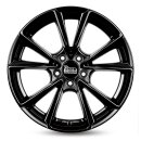 MAM A5 8.0x19 5/112 ET45 NB66.6 Matt Black Painted