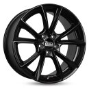 MAM A5 8.0x18 5/112 ET35 NB66.6 Matt Black Painted