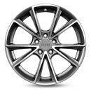 MAM A5 8,5x20 5/112 ET30 Palladium frontpoliert Alufelge