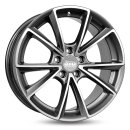 MAM A5 8,0x18 5/112 ET45 Palladium frontpoliert Alufelge