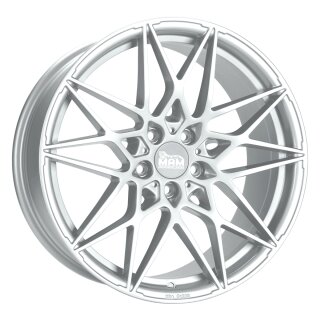 MAM B2 8,0x18 5/120 ET35 Silber Alufelge