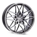 MAM B2 8,5x19 5/112 ET30 Palladium frontpoliert Alufelge