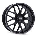 MAM GT1 8.5x19 5/112 ET45 Matt Schwarz lippe poliert...