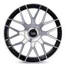 MAM GT1 8.5x19 5/100 + 112 ET45 Schwarz frontpoliert...