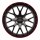 MAM GT1 8,5x19 5/100 + 112 ET30 Matt Schwarz lippe Rot Alufelge