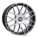 MAM GT1 8,5x20 5/112 ET30 Schwarz frontpoliert Alufelge