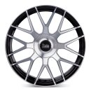 MAM GT1 8,5x20 5/112 ET30 Schwarz frontpoliert Alufelge