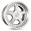 Keskin KT1 8.5x18 5/100 + 112 ET30 Silber lippe poliert...