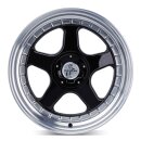 Keskin KT1 8.5x18 5/112 + 120 ET35 Schwarz lippe poliert...