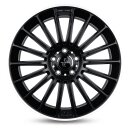 Keskin KT15 8,0x18 5/112 ET30 Matt Schwarz lippe poliert...