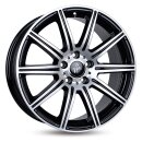 Keskin KT16 8.0x18 5/112 ET45 NB66.6 Black Front Polish