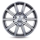 Keskin KT16 8,0x18 5/112 ET45 Palladium frontpoliert...