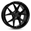 Keskin KT19 8.5x19 5/108 ET45 NB72.6 Black Painted