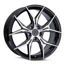 Keskin KT19N 8.5x19 5/112 ET45 Schwarz frontpoliert Alufelge