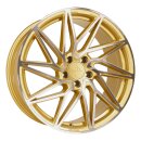 Keskin KT20 8.5x19 5/112 ET45 NB72.6 Gold Front Polish