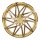 Keskin KT20 8.5x19 5/112 ET45 NB72.6 Gold Front Polish
