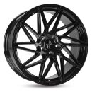 Keskin KT20 8.0x18 5/100 ET30 NB57.1 Black Painted