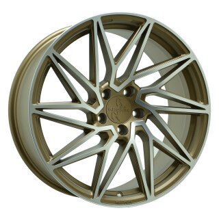 Keskin KT20 8.5x19 5/112 ET30 Bronze frontpoliert Alufelge