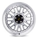 Keskin KT22 8,5x19 5/112 ET45 Schwarz frontpoliert Alufelge