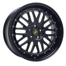 Keskin KT22 8.0x18 5/112 ET45 NB72.6 Matt Black Painted