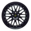 Keskin KT22 8.0x18 5/112 ET45 NB72.6 Matt Black Painted