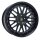 Keskin KT22 8.0x18 5/112 ET45 NB72.6 Matt Black Painted